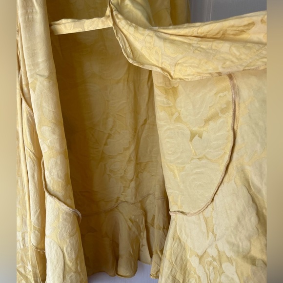 Samsoe Samsoe Adelina Tonal Jasquard Wrap Dress - Picture 6 of 11